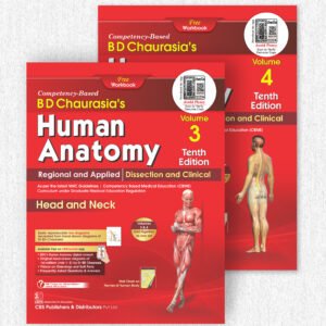 BD Chaurasia’s Human Anatomy, with free Workbook (Vol 1.)