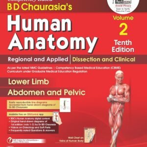 BD Chaurasia’s Human Anatomy, with free Workbook (Vol.2)