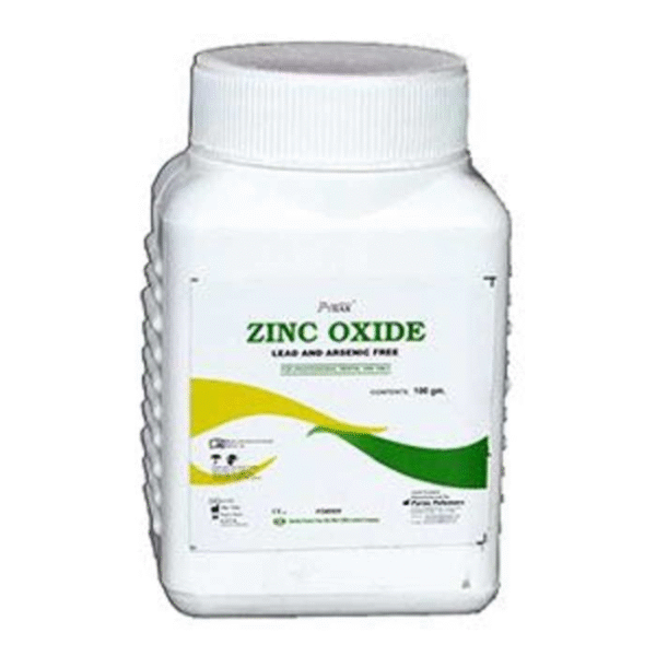 PYRAX® High Quality Chemically Pure, Arsenic Free Dental Zinc Oxide Powder 100 Gms - Image 2