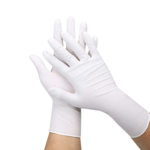 Latex Dental & Medical Examination Disposable Gloves – Premium Quality White, 100 Pieces